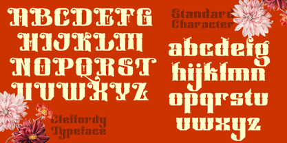 Cleffordy Font Poster 5