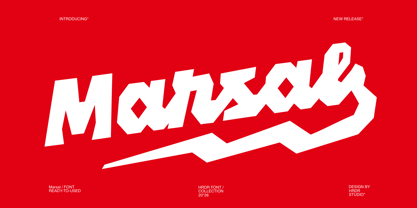 Marsal Font Poster 1