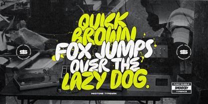 Smockey Font Poster 2