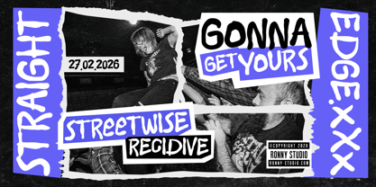 Youth Crew Font Poster 5