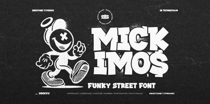 Mickimos Font Poster 1