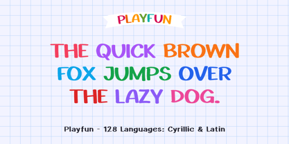 Playfun Font Poster 2