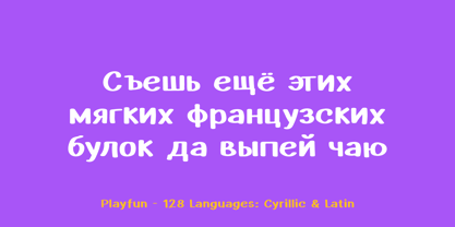 Playfun Font Poster 13