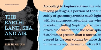 Ortak Slab Font Poster 3