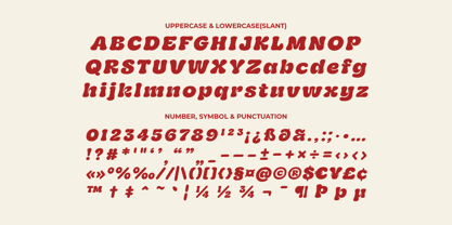 Zicho Font Poster 10
