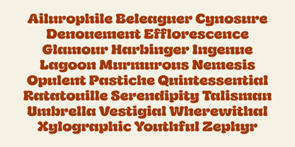 Zicho Font Poster 6
