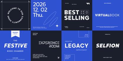 Selfion Font Poster 9