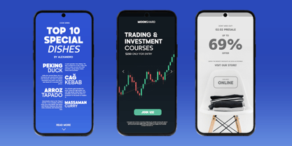 Selfion Font Poster 7