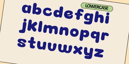 Bubble Tirga Font Poster 11