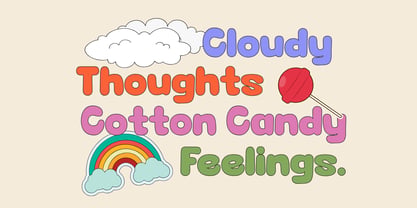 Bubble Tirga Font Poster 6
