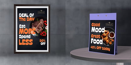 Mickyland Font Poster 10