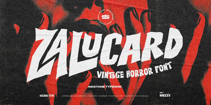 Zalucard Font Poster 1