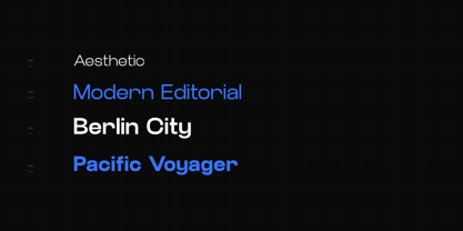Velor Sans Serif Font Poster 3
