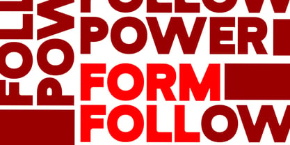 Vorn Font Poster 7
