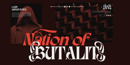Karis Blackletter Font Poster 9