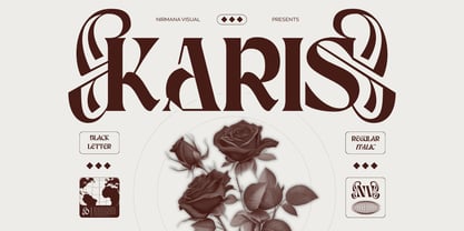 Karis Blackletter Font Poster 1