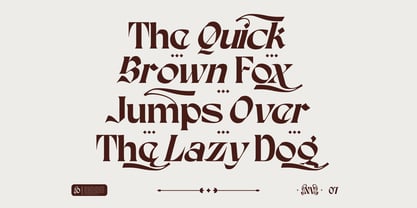 Karis Blackletter Font Poster 7