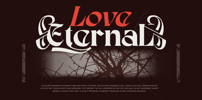 Karis Blackletter Font Poster 8