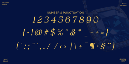 Qurellia Salesta Font Poster 12