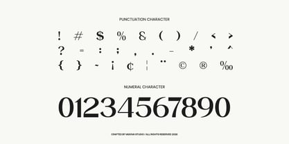 Valentra Font Poster 3
