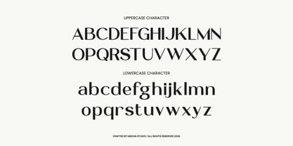 Valentra Font Poster 2
