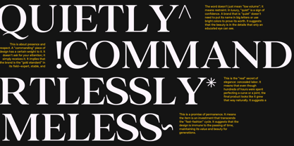 IT Valero Font Poster 4