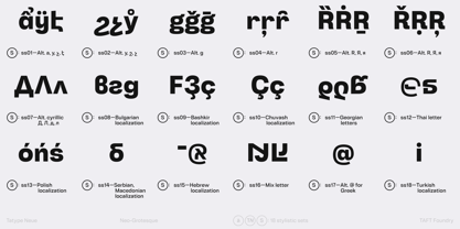 Tatype Neue Font Poster 9