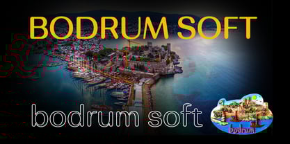 Bodrum Soft Font Poster 2