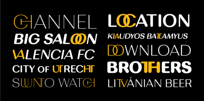 Bodrum Soft Font Poster 8