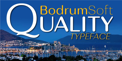 Bodrum Soft Font Poster 11