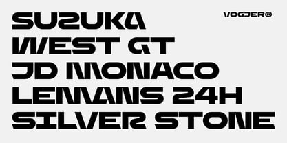 Vogjer Font Poster 6