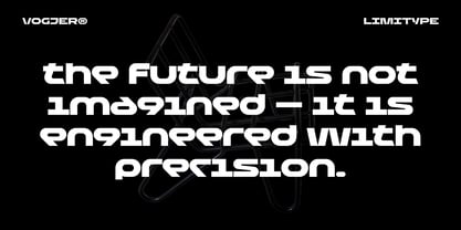 Vogjer Font Poster 5