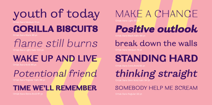 Ortak Sans Font Poster 7