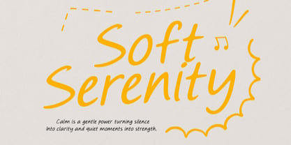Daily Sunny Font Poster 4