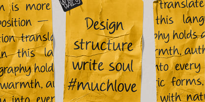 Daily Sunny Font Poster 8