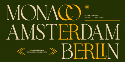 GC Begia Font Poster 15