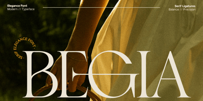 GC Begia Font Poster 1
