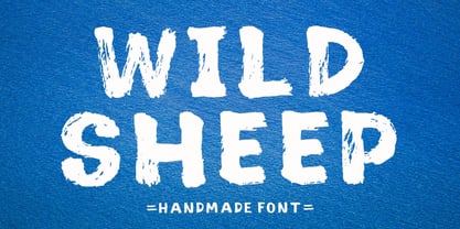 Wild Sheep Font Poster 1