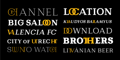 Bodrum Slab Font Poster 8