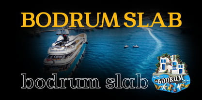 Bodrum Slab Font Poster 2