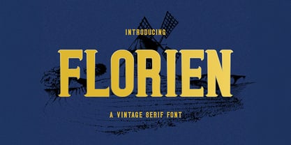 Florien Font Poster 1