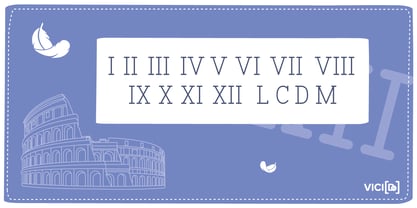 VICIDo Litterata 1 Font Poster 7
