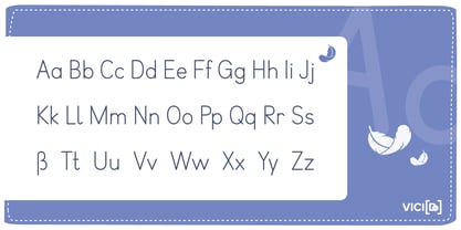 VICIDo Litterata 1 Font Poster 3