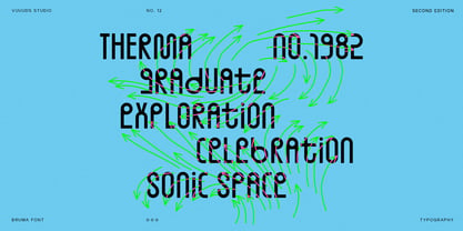 Bruma Font Poster 4