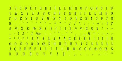 Eco Frey Font Poster 7