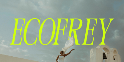 Eco Frey Font Poster 1