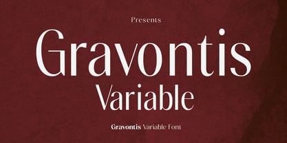 Gravontis Font Poster 1