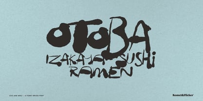 Coo and Miku Font Poster 6