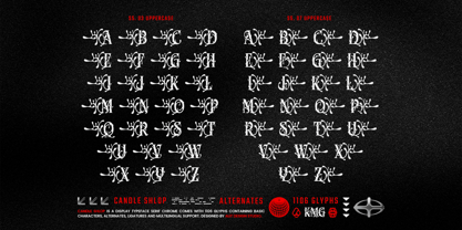 Candle Shlop Font Poster 7