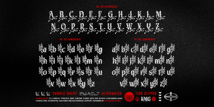 Candle Shlop Font Poster 9